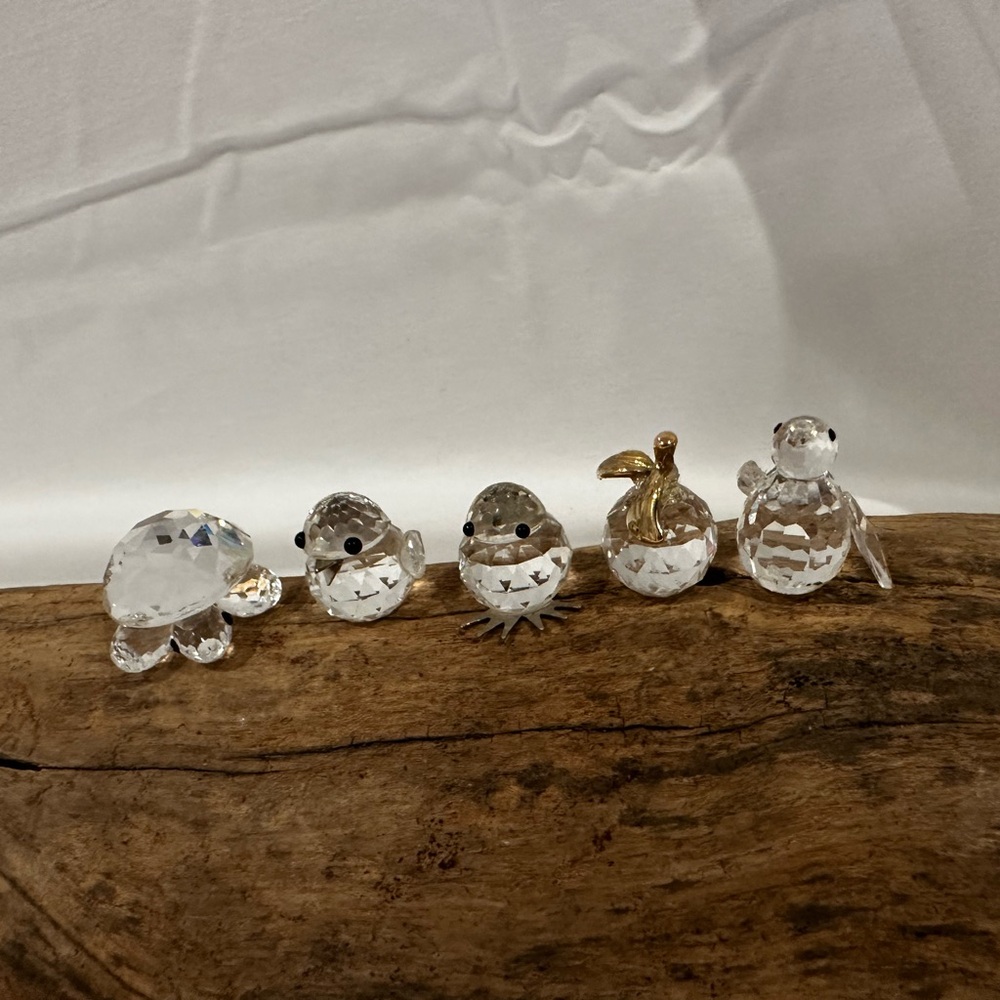 Swarovski Miniature Crystal  Figurines -